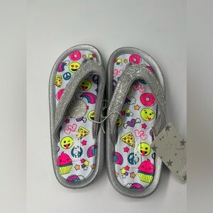 Girls flip flops capelli NY new cute 1-2